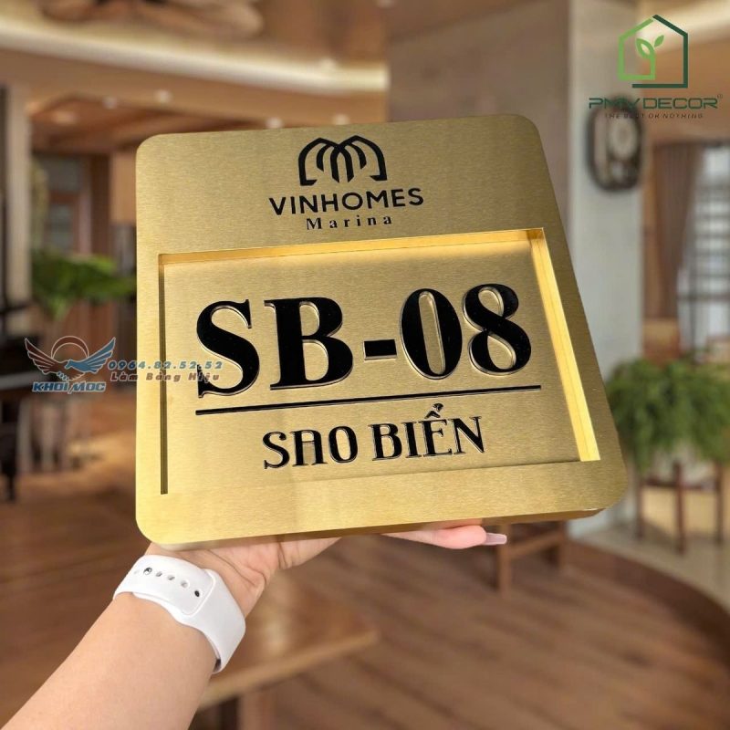 Làm Biển Số Nhà Đẹp Hướng Dẫn Thiết Kế Và Lựa Chọn Phù Hợp 1